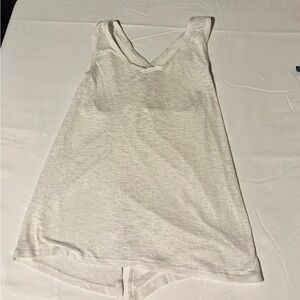 Ivivva Heathered Light Cream Racerback Tank Size 12